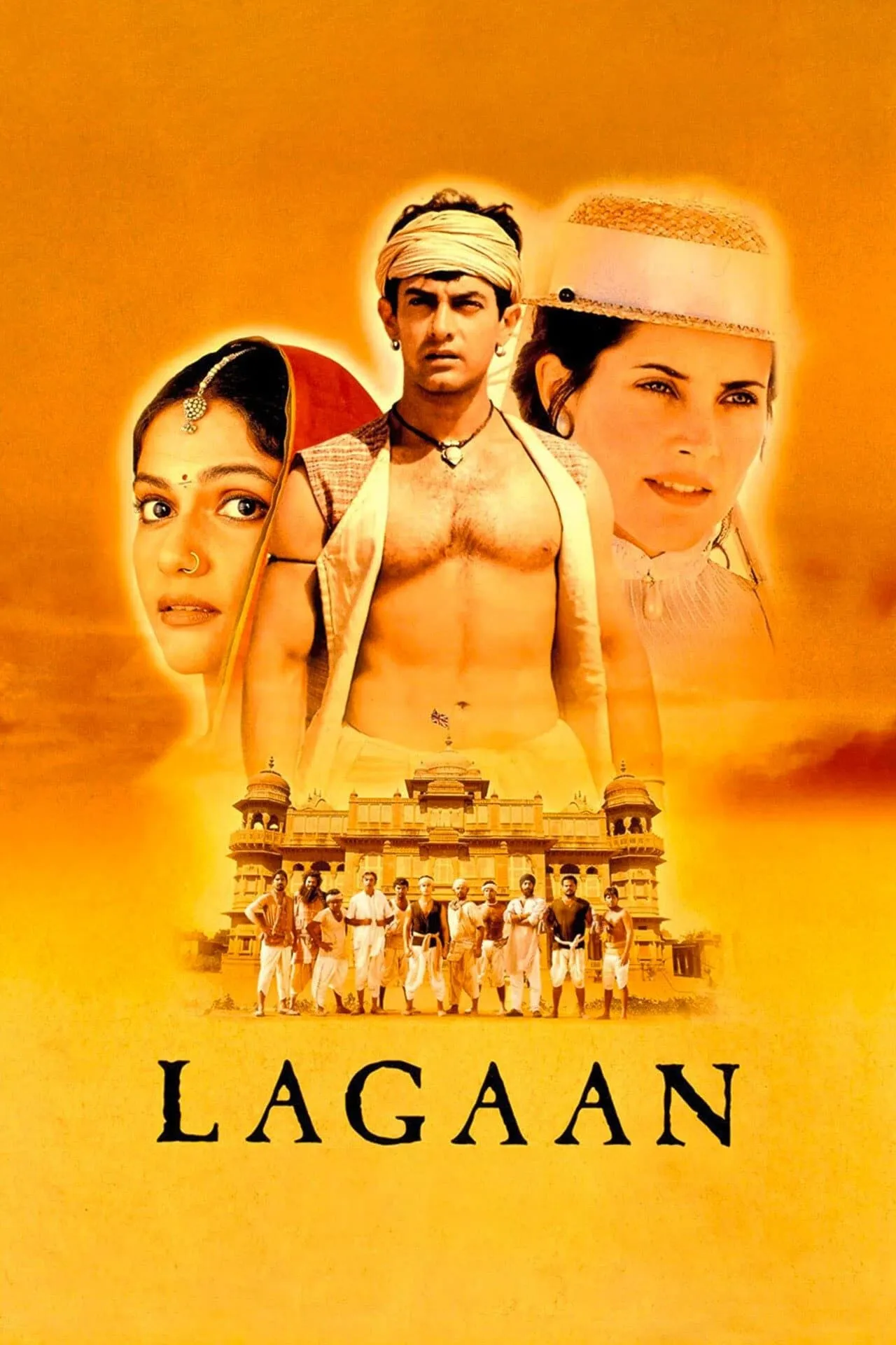 Lagaan (2001) film poster